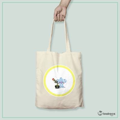 کیف خرید کتان BT21 _ Koya