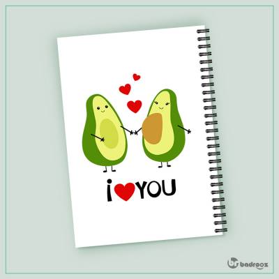 دفتر یادداشت Avocado lover