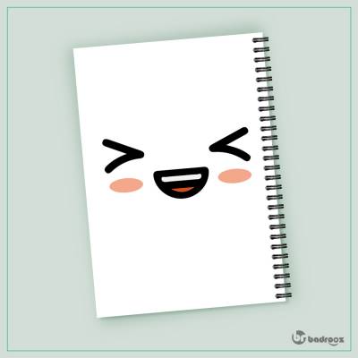 دفتر یادداشت kawaii -cute emoji faces2