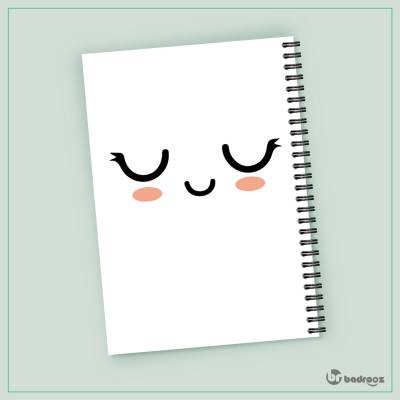 دفتر یادداشت kawaii -cute emoji faces4