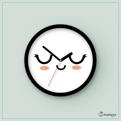 ساعت دیواری  kawaii -cute emoji faces4