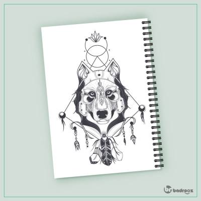 دفتر یادداشت Wolf 01