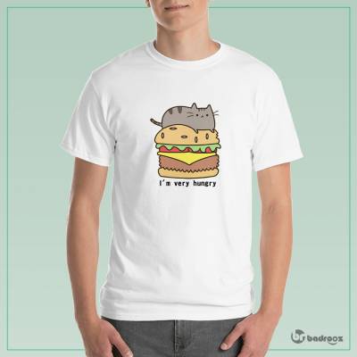 تی شرت مردانه kawaii-cat