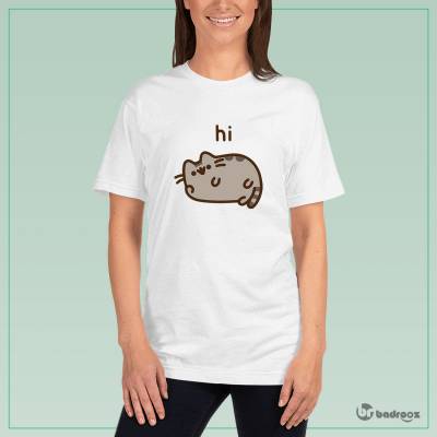 تی شرت زنانه kawaii-cat-hi  