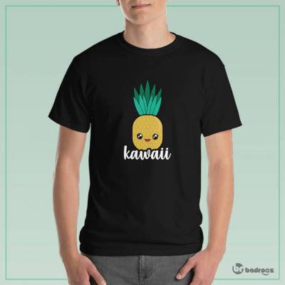 تی شرت مردانه kawaii-Pineapple