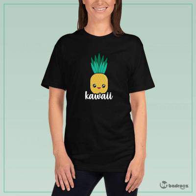 تی شرت زنانه kawaii-Pineapple