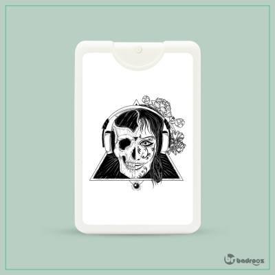 عطرجیبی Womans-Face-Skull