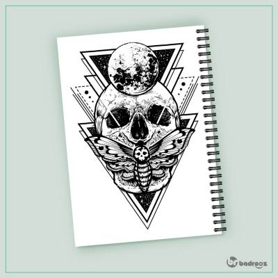 دفتر یادداشت Skull & Earth