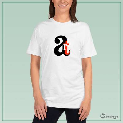 تی شرت زنانه art-font