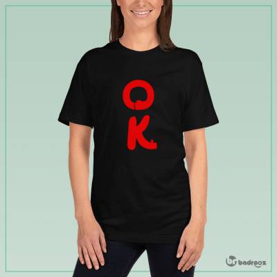 تی شرت زنانه ok