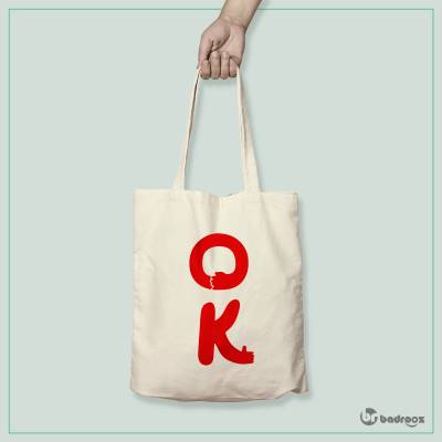کیف خرید کتان ok