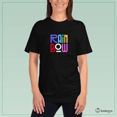 تی شرت زنانه RAINBOW