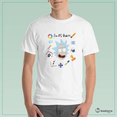 تی شرت مردانه PS Rick
