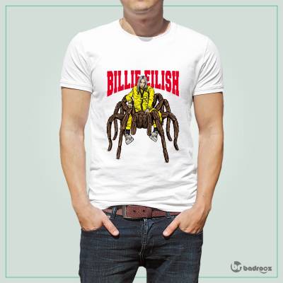 تی شرت اسپرت Billie Eilish Spider
