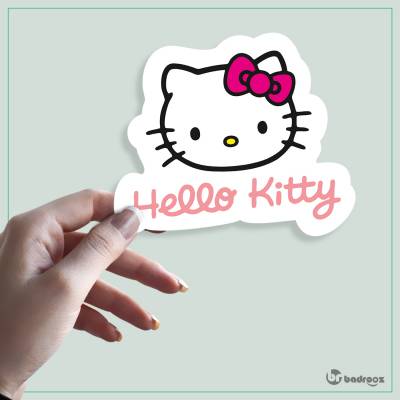 استیکر hello kitty