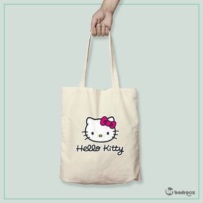 کیف خرید کتان hello kitty