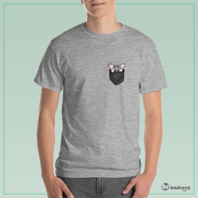 تی شرت مردانه موش جیبی