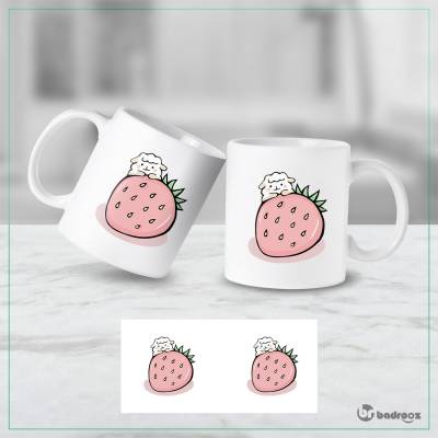 ماگ  توت فرنگی و بره ناقلا