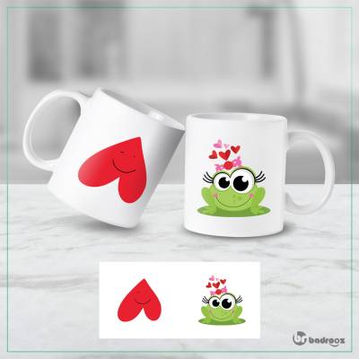 ماگ  قلب وارونه