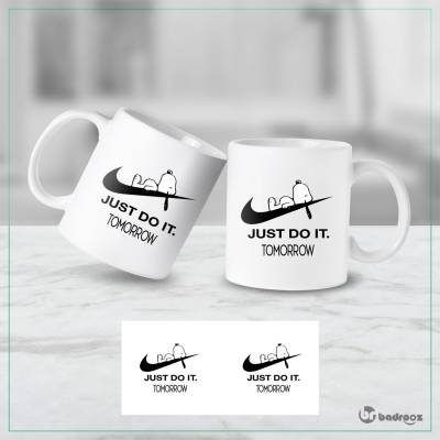 ماگ  snoopy-just do it