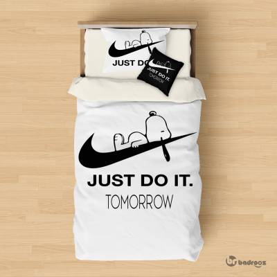 روتختی یک نفره snoopy-just do it