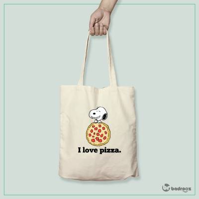 کیف خرید کتان اسنوپی پیتزایی