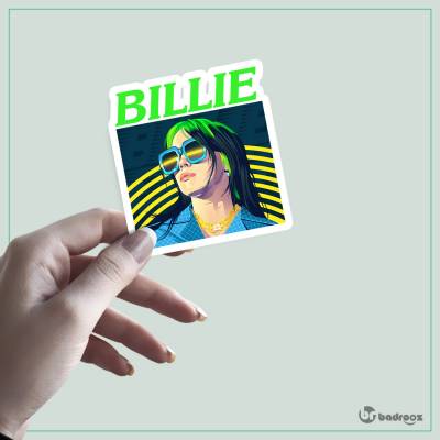 استیکر Billie 