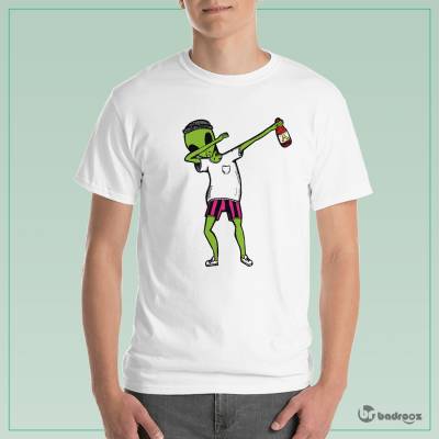تی شرت مردانه alien dab