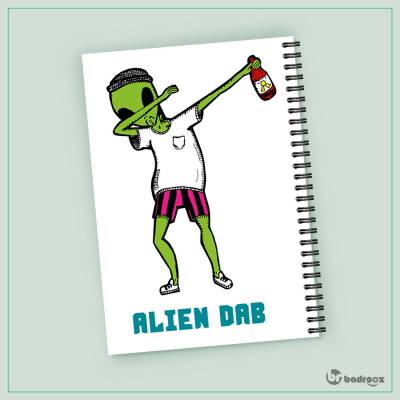 دفتر یادداشت alien dab