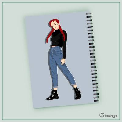 دفتر یادداشت آنشرلی فن آرت 2