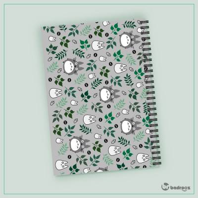 دفتر یادداشت Totoro-Pattern