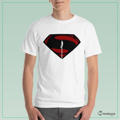 تی شرت مردانه flying superman