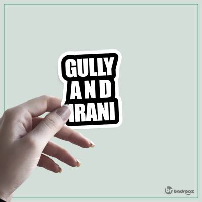 استیکر gully and irani