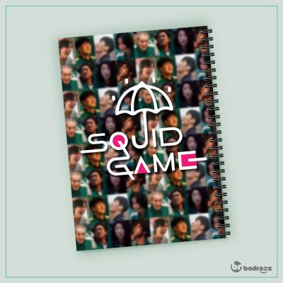 دفتر یادداشت squid game 12