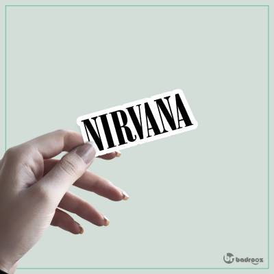 استیکر Nirvana band