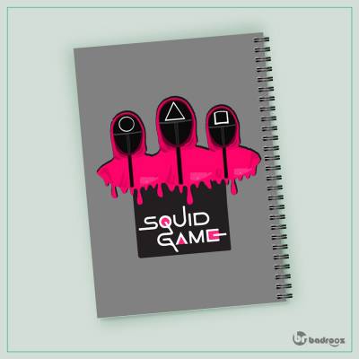 دفتر یادداشت squid game1