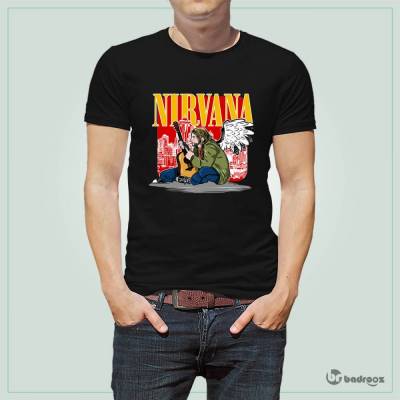 تی شرت اسپرت Nirvana is Love