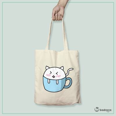 کیف خرید کتان Normal Kitty