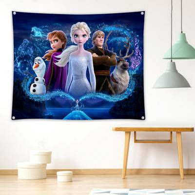 دراپ بنر frozen-انا و السا