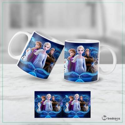 ماگ  frozen-انا و السا