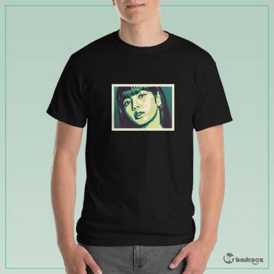 تی شرت مردانه بلک پینک Lisa From Blackpink