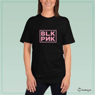 تی شرت زنانه BLACK PINK logo1