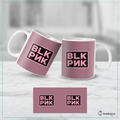 ماگ  BLACK PINK logo1