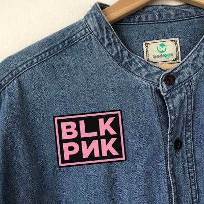 پچ حرارتی  BLACK PINK logo1