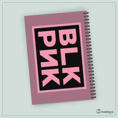 دفتر یادداشت BLACK PINK logo1