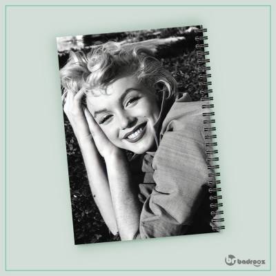 دفتر یادداشت .marilyn monroe