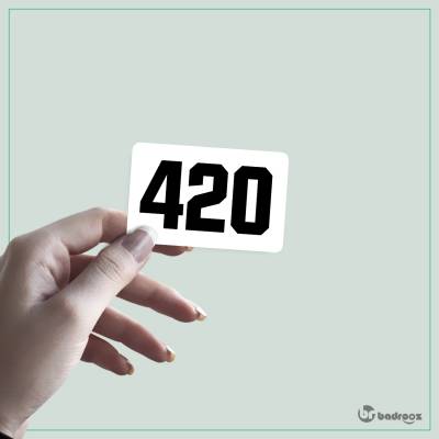 استیکر 420 - 2