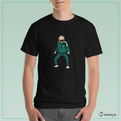 تی شرت مردانه .SQUID GAME RICK-01