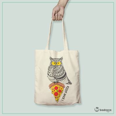 کیف owl pizza