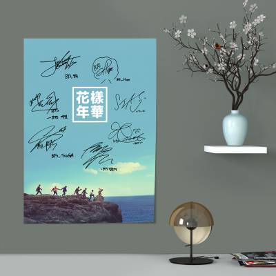 پوستر سیلک +BTS+